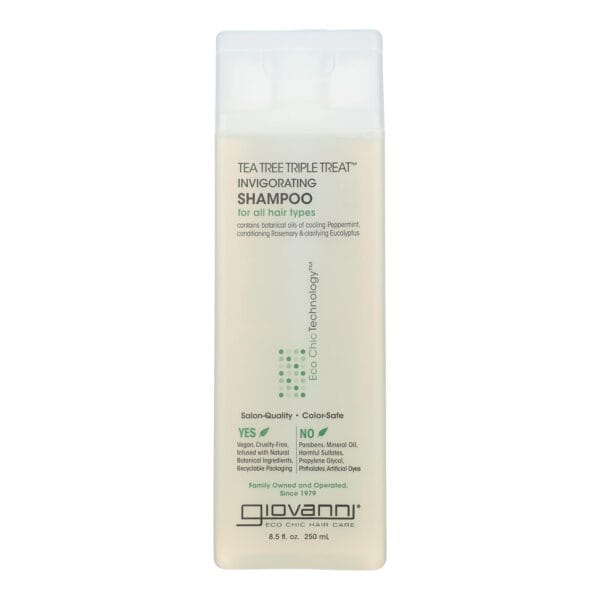 Giovanni Shampoo Tea Tree Triple Treat - 8.5 fl oz - Image 2