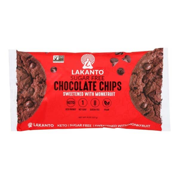 Lakanto - Chocolate Chips Original - Case of 8-8 OZ - Image 3