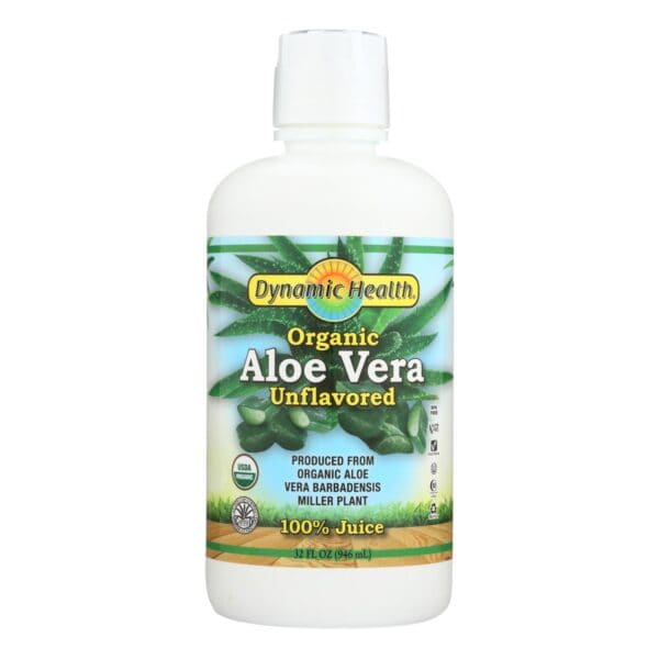 Dynamic Health Organic Aloe Vera Juice - 32 fl oz - Image 3