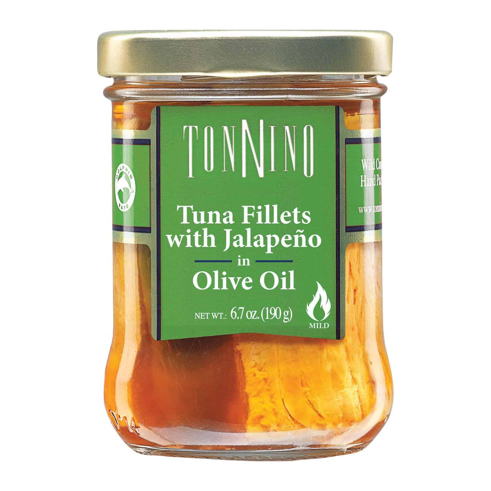 Tonnino Tuna Fillets - Jalapeno Olive Oil - Case of 6 - 6.7 oz. - Image 2