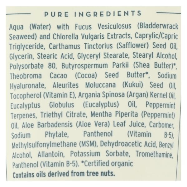 The Seaweed Bath Co Body Cream - Eucalyptus - Peppermint - 6 oz
