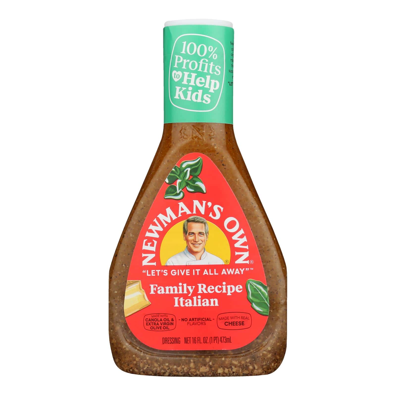 Newman's Own Family Recipe Dressing - Italian - Case of 6 - 16 Fl oz. - Image 2