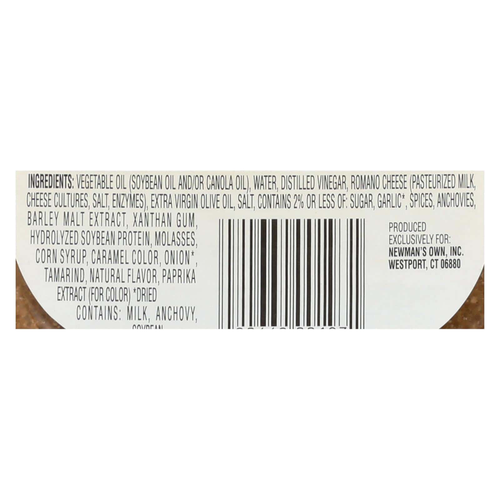 Newman's Own Family Recipe Dressing - Italian - Case of 6 - 16 Fl oz.