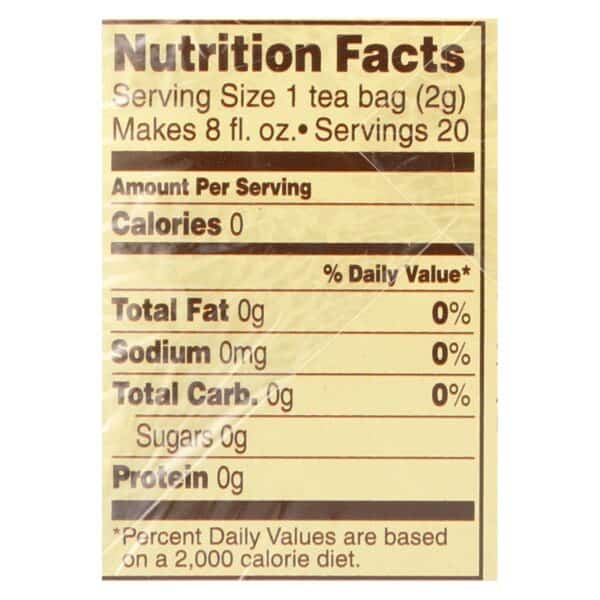 Celestial Seasonings Morning Thunder - 20 Tea Bags - Case of 6 - Image 3