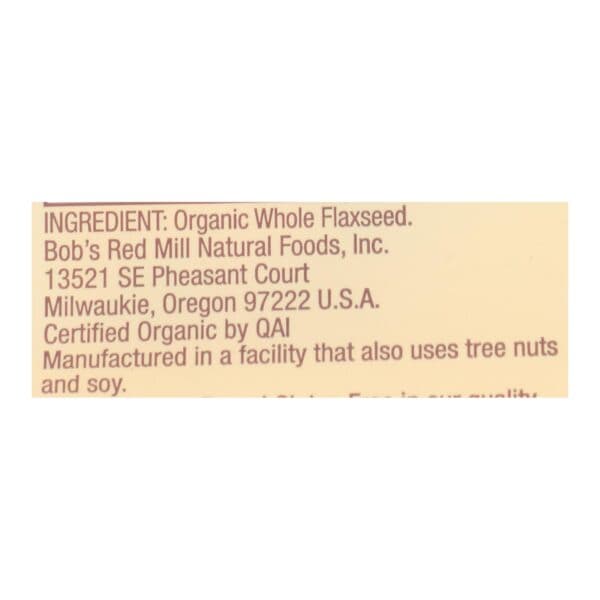 Bob's Red Mill - Flaxseed Brown - Case of 4-13 OZ - Image 3