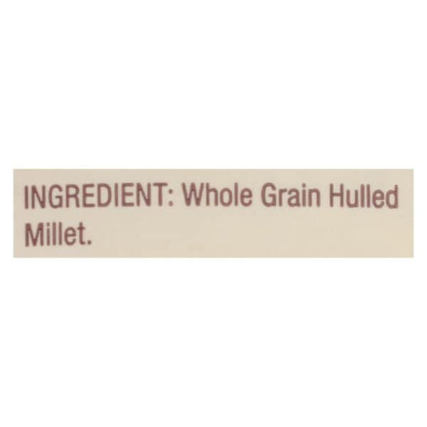 Bob's Red Mill - Millet Whole Grain Gluten Free - Case of 4-28 OZ - Image 2