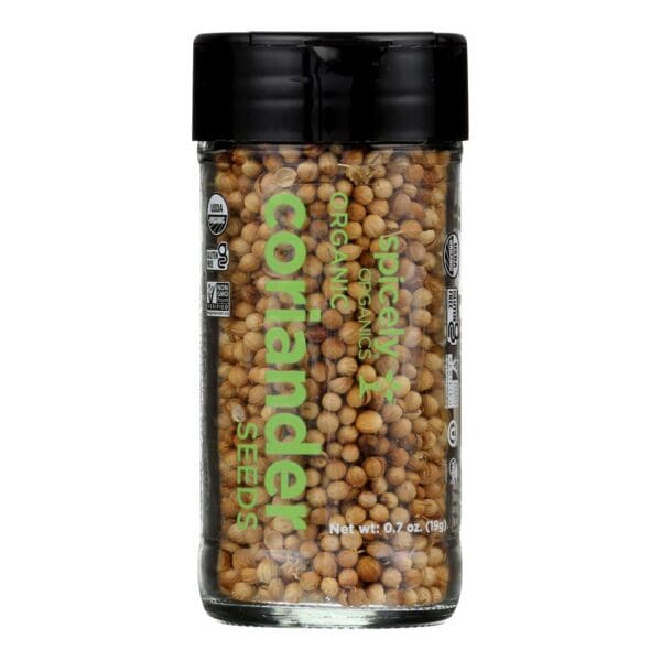 Spicely Organics - Organic Coriander Seeds - Case of 3 - 0.7 oz. - Image 2