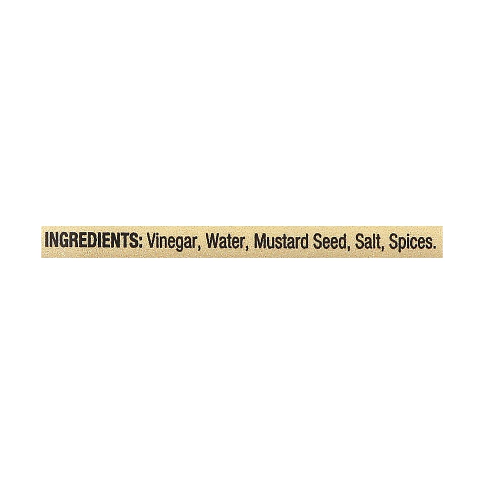 Silver Spring Mustard - Deli Style - Squeeze - Case of 9 - 9.5 oz - Image 2