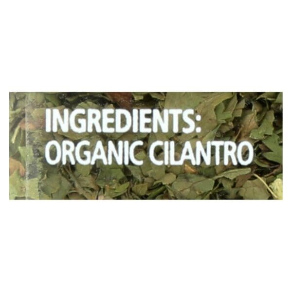 Simply Organic Cilantro - Case of 6 - 0.78 oz. - Image 2