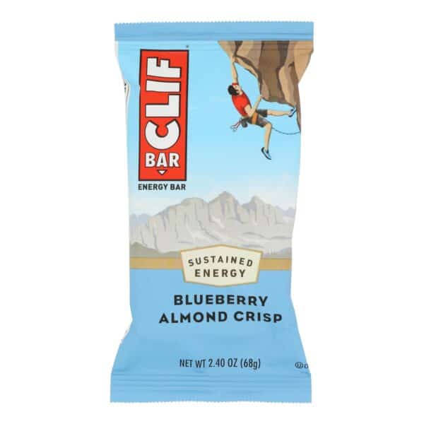 Clif Bar - Organic Blueberry Crisp - Case of 12 - 2.4 oz