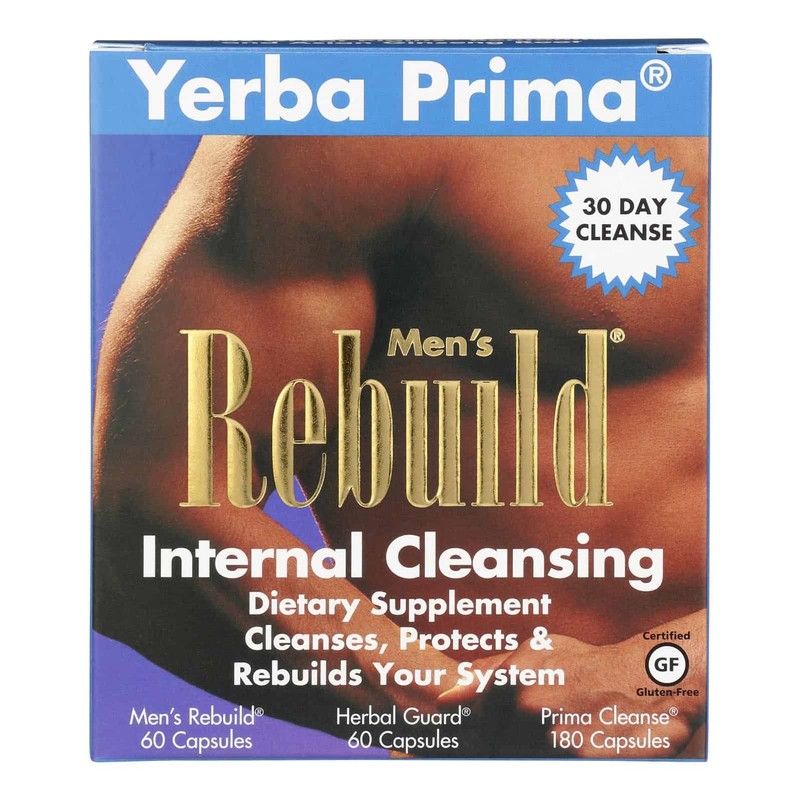Yerba Prima Men's Rebuild Internal Cleansing - 1 Kit