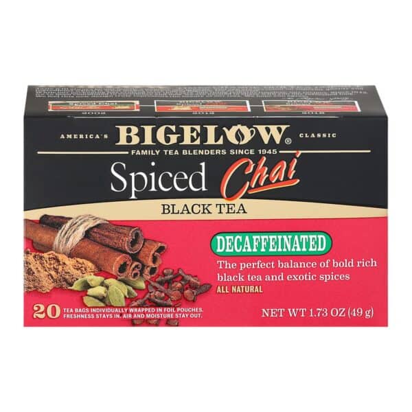 Bigelow Tea Tea - Decaf - Chai Spiced - Case of 6 - 20 BAG - Image 2