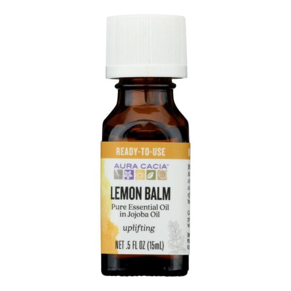 Aura Cacia - Precious Essentials - Lemon Balm - .5 oz