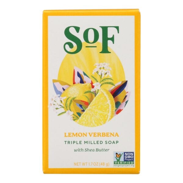 South of France - Bar Soap Lemon Verbena Travel - Case of 24 - 1.7 ounces - Image 2