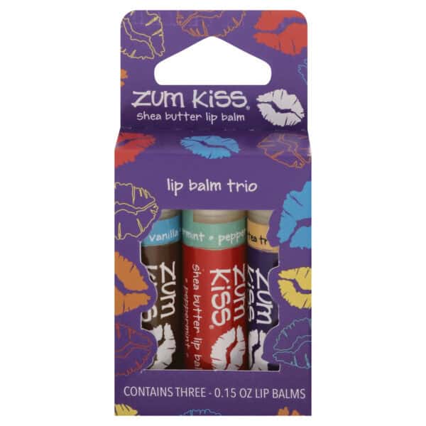 Zum - Kiss Lip Balm Trio Asst - EA of 1-3 CT - Image 2