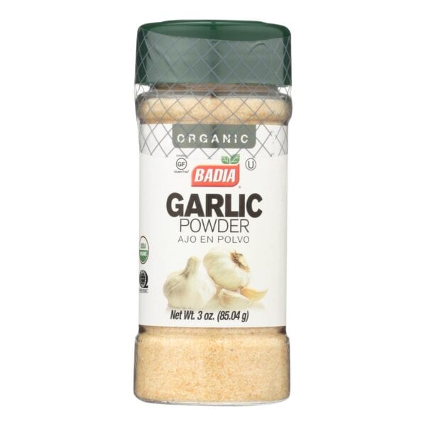 Badia Spices - Spice Garlic Powder - Case of 8 - 3 OZ