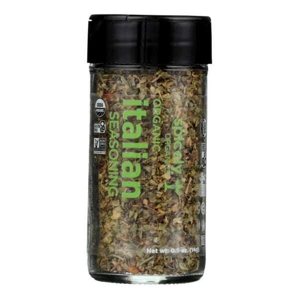 Spicely Organics - Organic Italian Seasoning - Case of 3 - 0.5 oz.