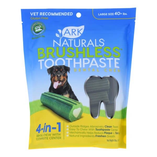 Ark Naturals - Brushless Toothpaste Chew Large - 1 Each-18 Ounces - Image 2