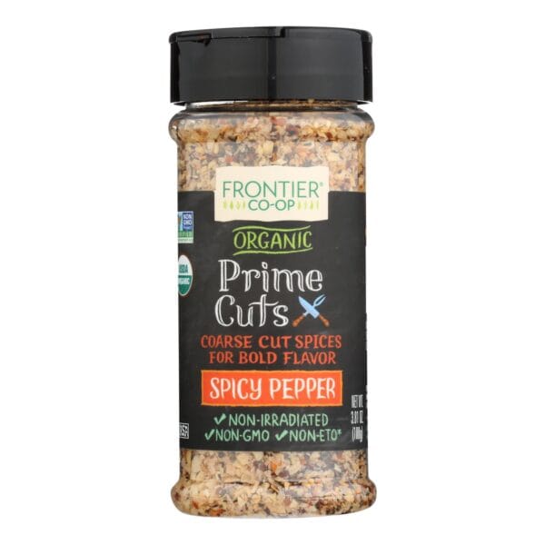 Frontier Natural Products Coop - Prime Cut Spicy Pepper - 1 Each-3.81 OZ - Image 2