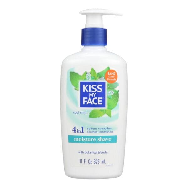 Kiss My Face Moisture Shave Cool Mint - 11 fl oz - Image 2