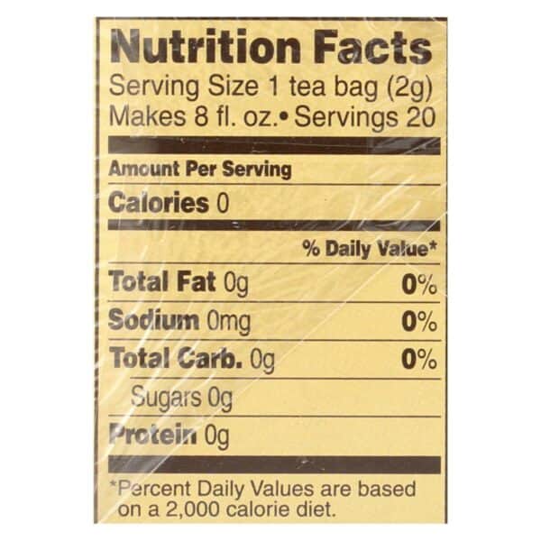Celestial Seasonings Red Tea Caffeine Free Madagascar Vanilla - 20 Tea Bags - Case of 6 - Image 2
