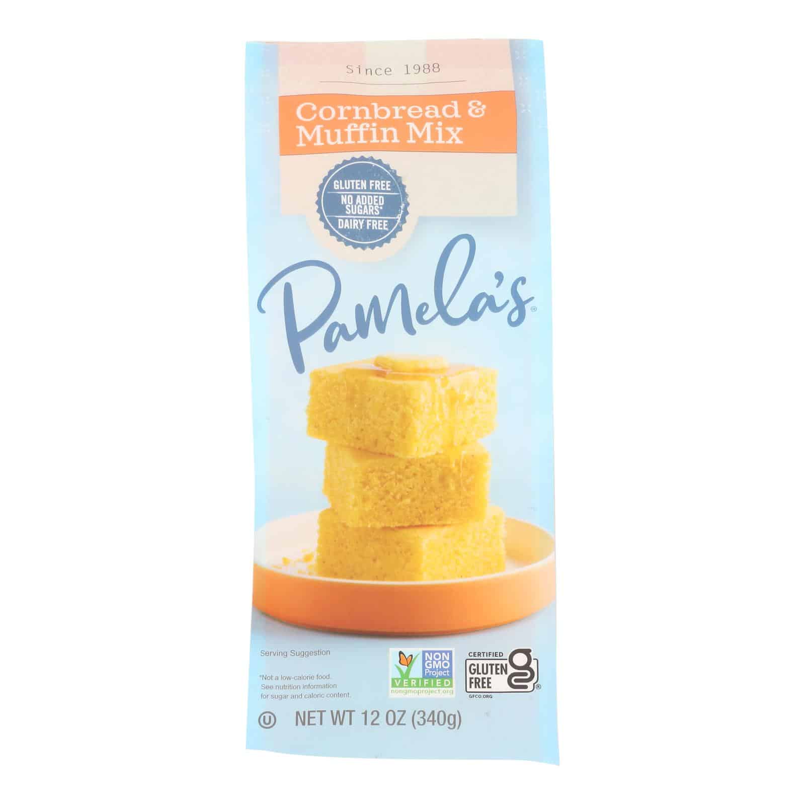 Pamela's Products - Cornbread and Muffin - Mix - Case of 6 - 12 oz. - Image 2