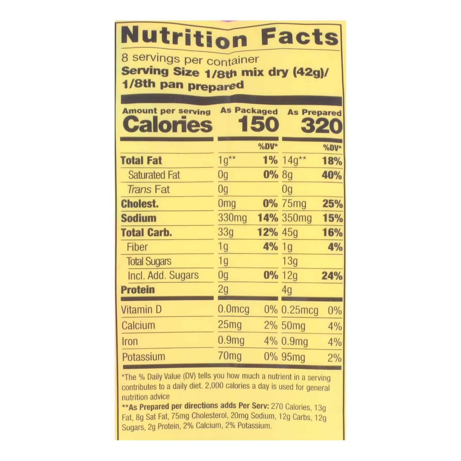 Pamela's Products - Cornbread and Muffin - Mix - Case of 6 - 12 oz. - Image 3