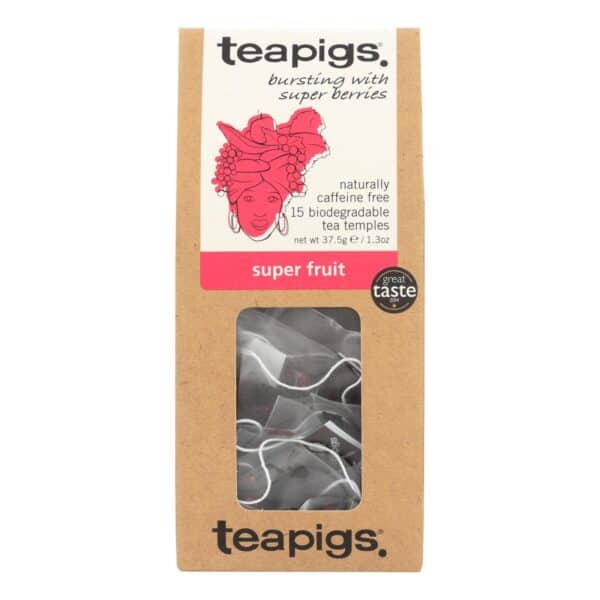 Teapigs Super Fruits Bursting With Super Berries Tea  - Case of 6 - 15 CT - Image 2
