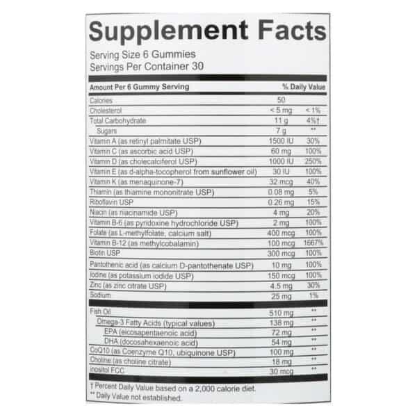 SmartyPants Women's Complete - 180 count - Image 3