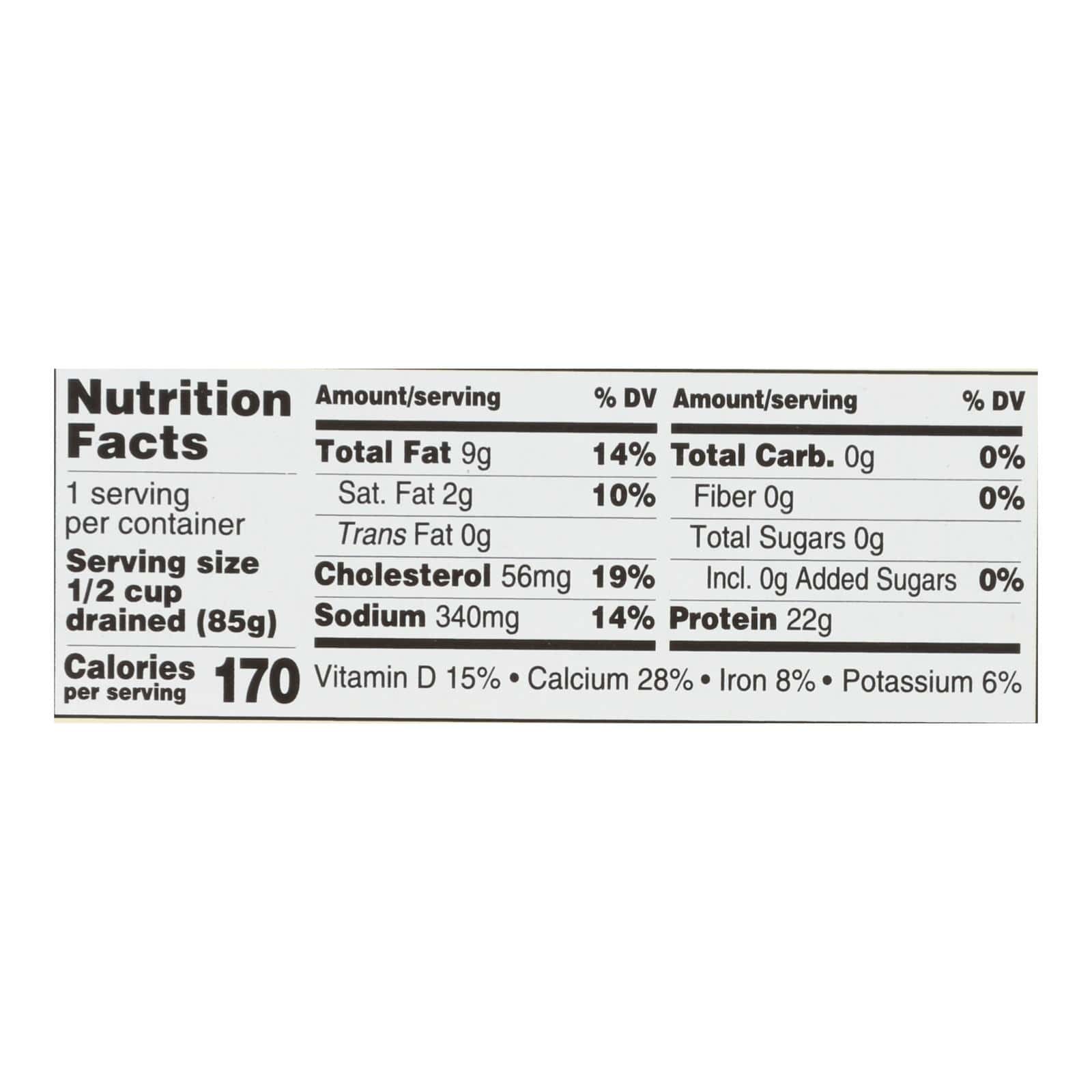 Season Sardines In Water - Case of 12 - 4.375 OZ