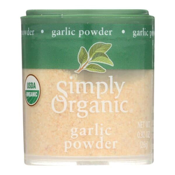 Simply Organic Garlic - Organic - Powder - .92 oz - Case of 6 - Image 2