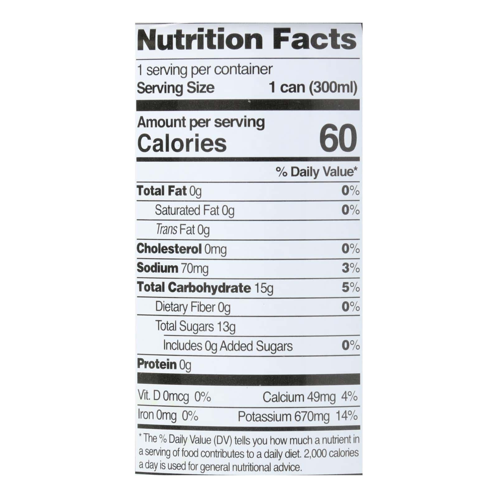 Nature Factor Organic Coconut Water - Case of 12 - 10.1 Fl oz. - Image 2