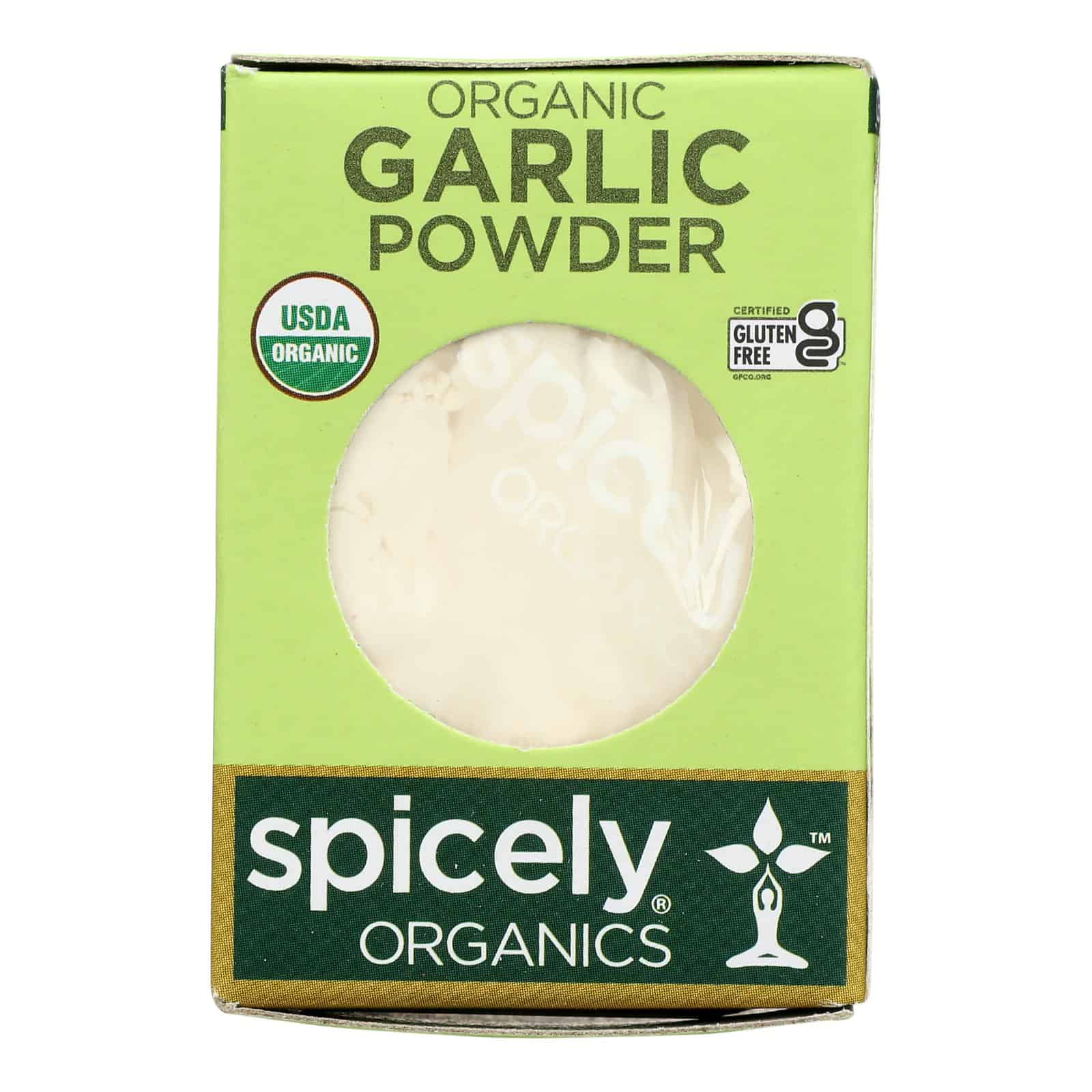 Spicely Organics - Organic Garlic Powder - Case of 6 - 0.4 oz. - Image 2
