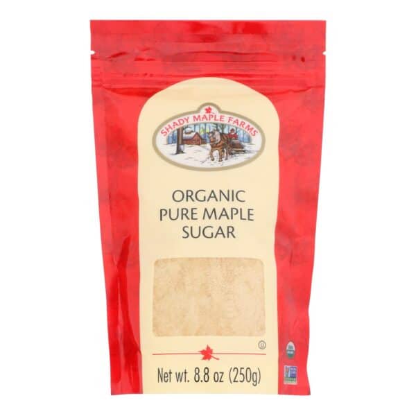 Shady Maple Farms 100 Percent Pure Organic Maple Sugar - Case of 8 - 8.8 oz. - Image 3
