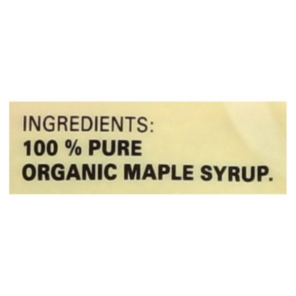 Shady Maple Farms 100 Percent Pure Organic Maple Sugar - Case of 8 - 8.8 oz.