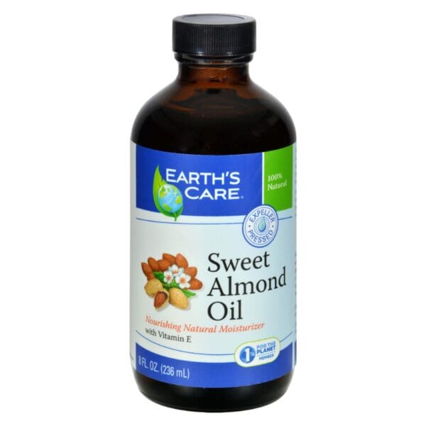 Earth's Care 100% Pure Sweet Almond Oil - 8 fl oz - Image 2