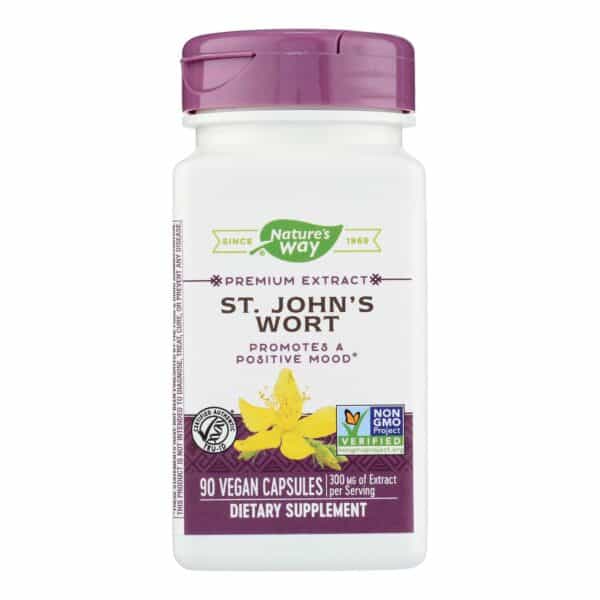 Nature's Way - St John's Wort Standardized - 90 Capsules - Image 2