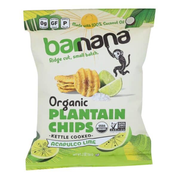 Barnana - Plantn Chips Acaplc Lme - Case of 6-2 OZ - Image 3