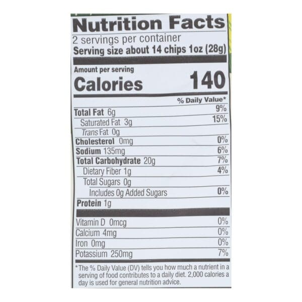 Barnana - Plantn Chips Acaplc Lme - Case of 6-2 OZ