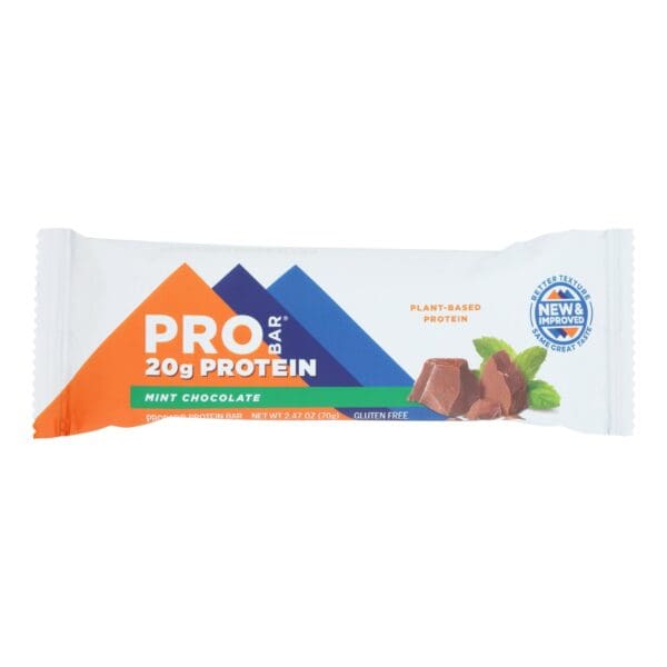Probar Organic Mint Chocolate Core Bar - Case of 12 - 2.46 oz - Image 2