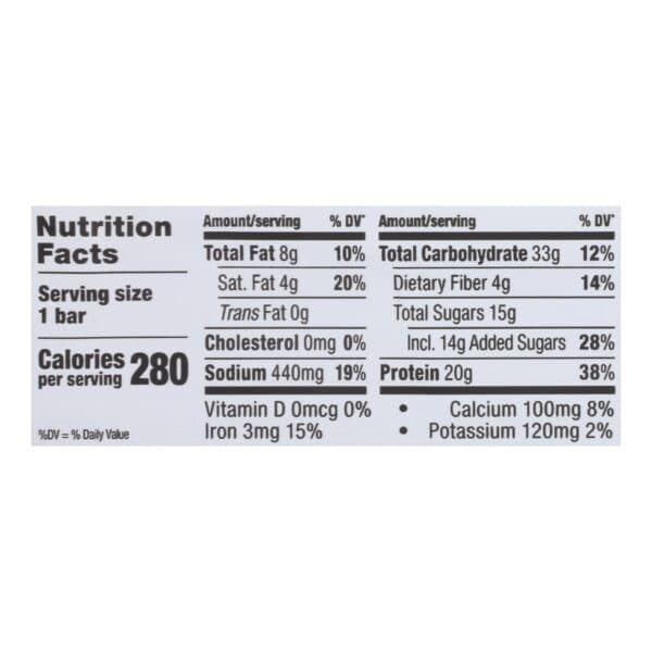 Probar Organic Mint Chocolate Core Bar - Case of 12 - 2.46 oz