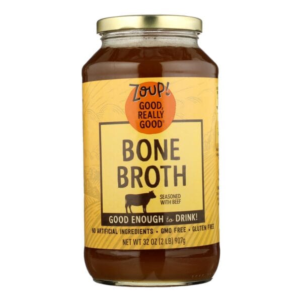 Zoup! Good Really Good - Bone Broth - Beef - Case of 6 - 31 fl oz. - Image 2