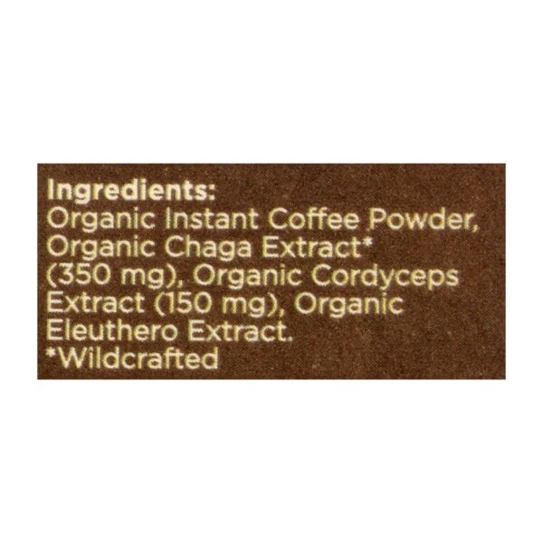 Four Sigmatic - Mushroom Coffee - Cordycep and Chaga - 10 CT - Image 2