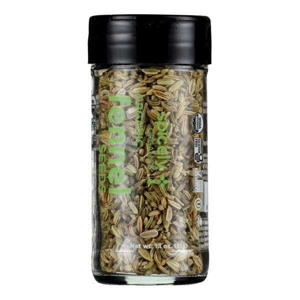 Spicely Organics - Organic Fennel - Seeds - Case of 3 - 1.1 oz. - Image 2