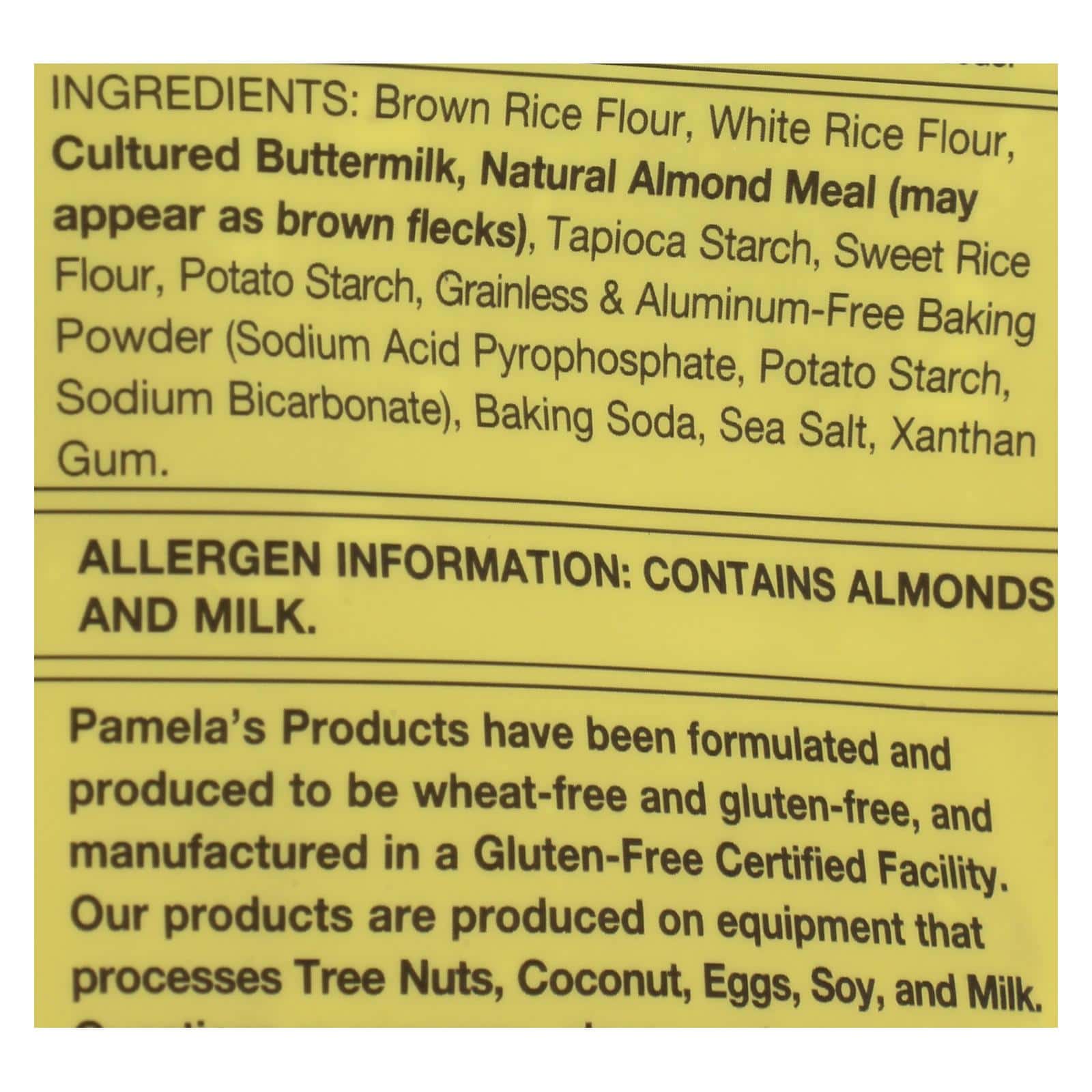 Pamela's Products - Baking and Pancake Mix - Case of 3 - 4 lb. - Image 2