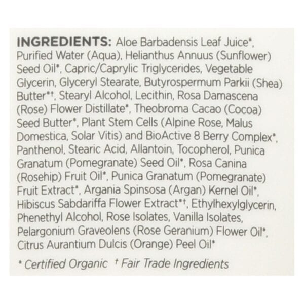 Andalou Naturals Body Butter - 1000 Roses - 8 oz - Image 2
