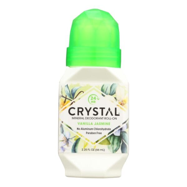 Crystal Deodorants Crystal Essence - Roll-On - Vanilla Jasmine - 2.25 oz - Image 2