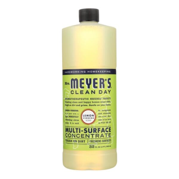 Mrs. Meyer's Clean Day - Multi Surface Concentrate - Lemon Verbena - 32 fl oz - Case of 6 - Image 2