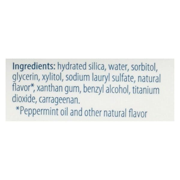 Tom's of Maine Travel Natural Toothpaste - Fresh Mint Fluoride-Free - Case of 24 - 3 oz. - Image 2