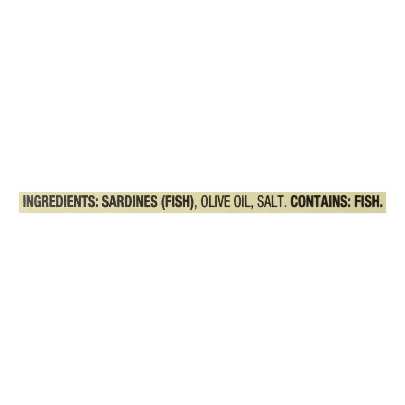 Season Sardines In Olive Oil - Case of 12 - 4.375 OZ